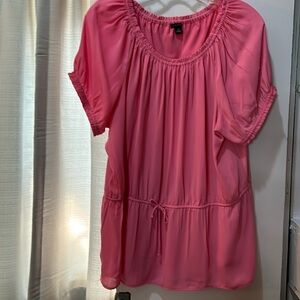 Ann Taylor pink top size xl